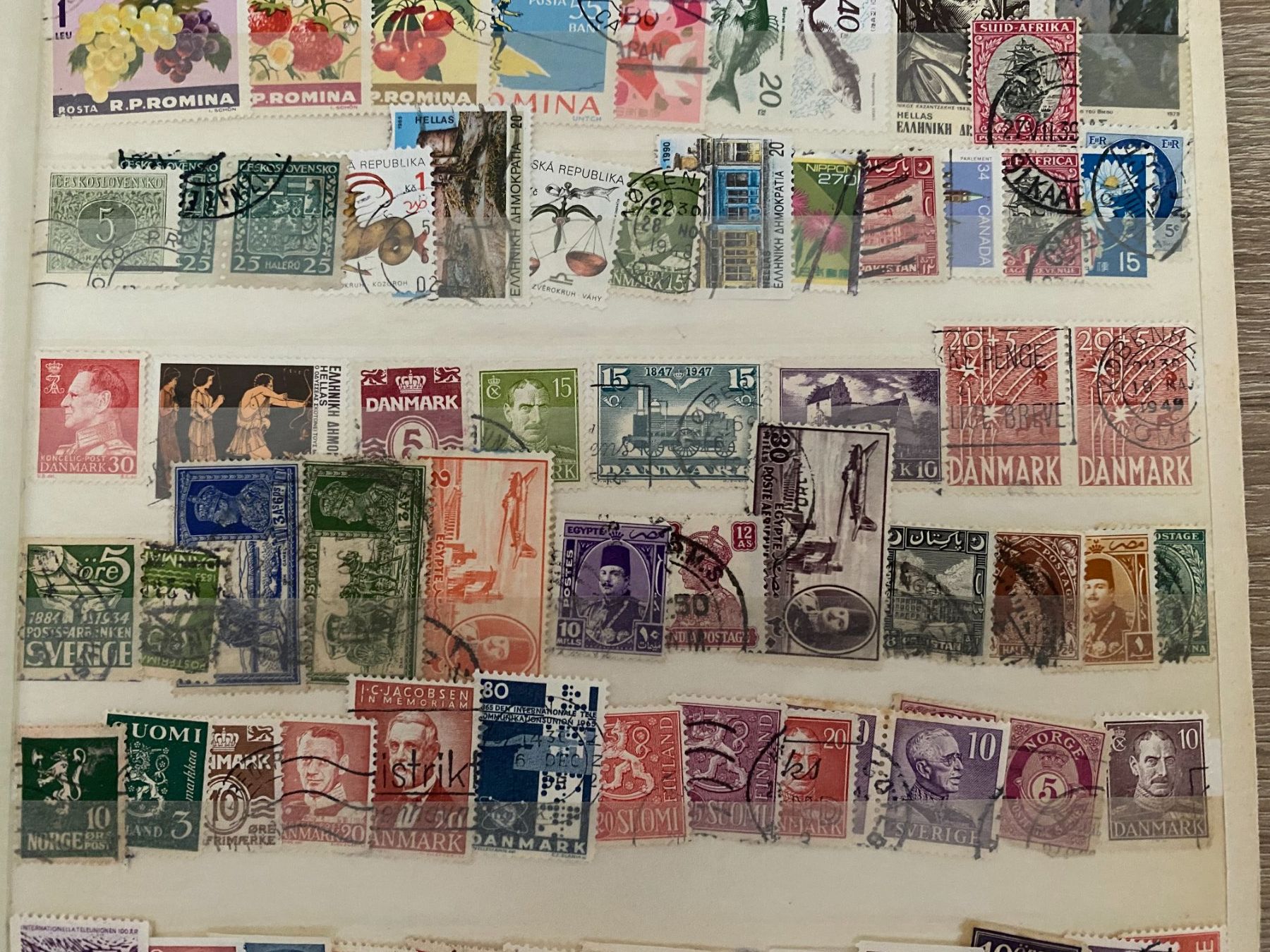 Alle Briefmarken: Briefmarken Sammlung  Welt 80 stuck – Gebraucht aus matten b. interlaken von jfran17 2