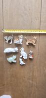  Keramik Katzen 8 Stck. verschiedene Grössen 