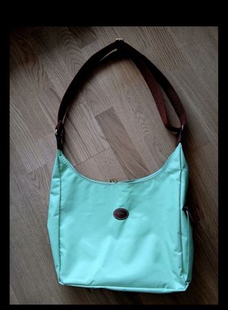 Süsse mintgrüne Sommer Tasche, Longchamp, Top Zustand!