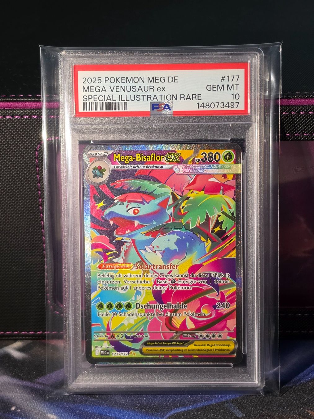 Pokémon Sammelbilder & Trading cards: PSA 10 MEGA-BISAFLOR ex 177 DE – Neu (gemäss Beschreibung) aus Binningen von oscark77