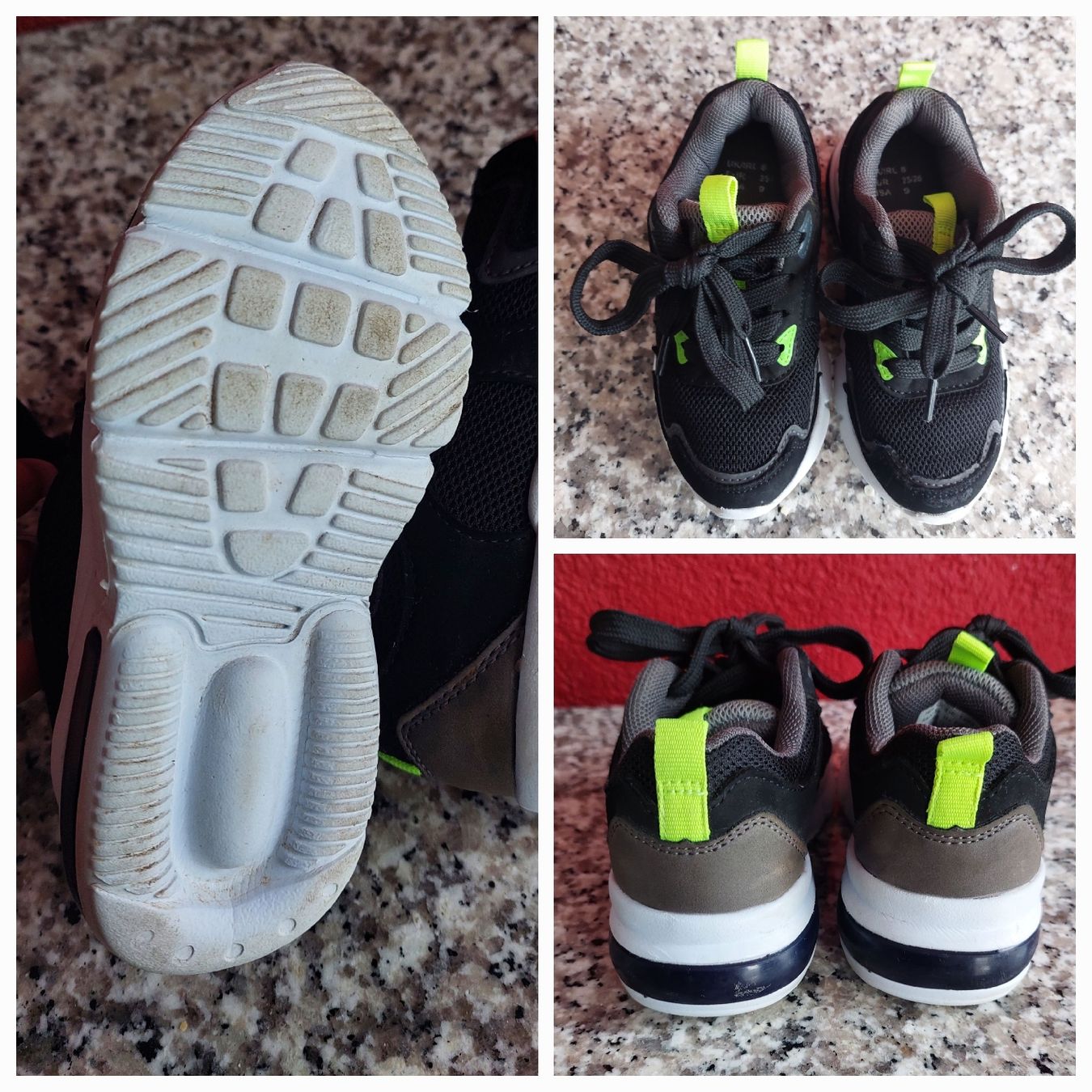 Schuhe für Jungen: Kinderschuhe schwarz Grösse 25/26  – Gebraucht aus Stettlen von Dolores1987 1