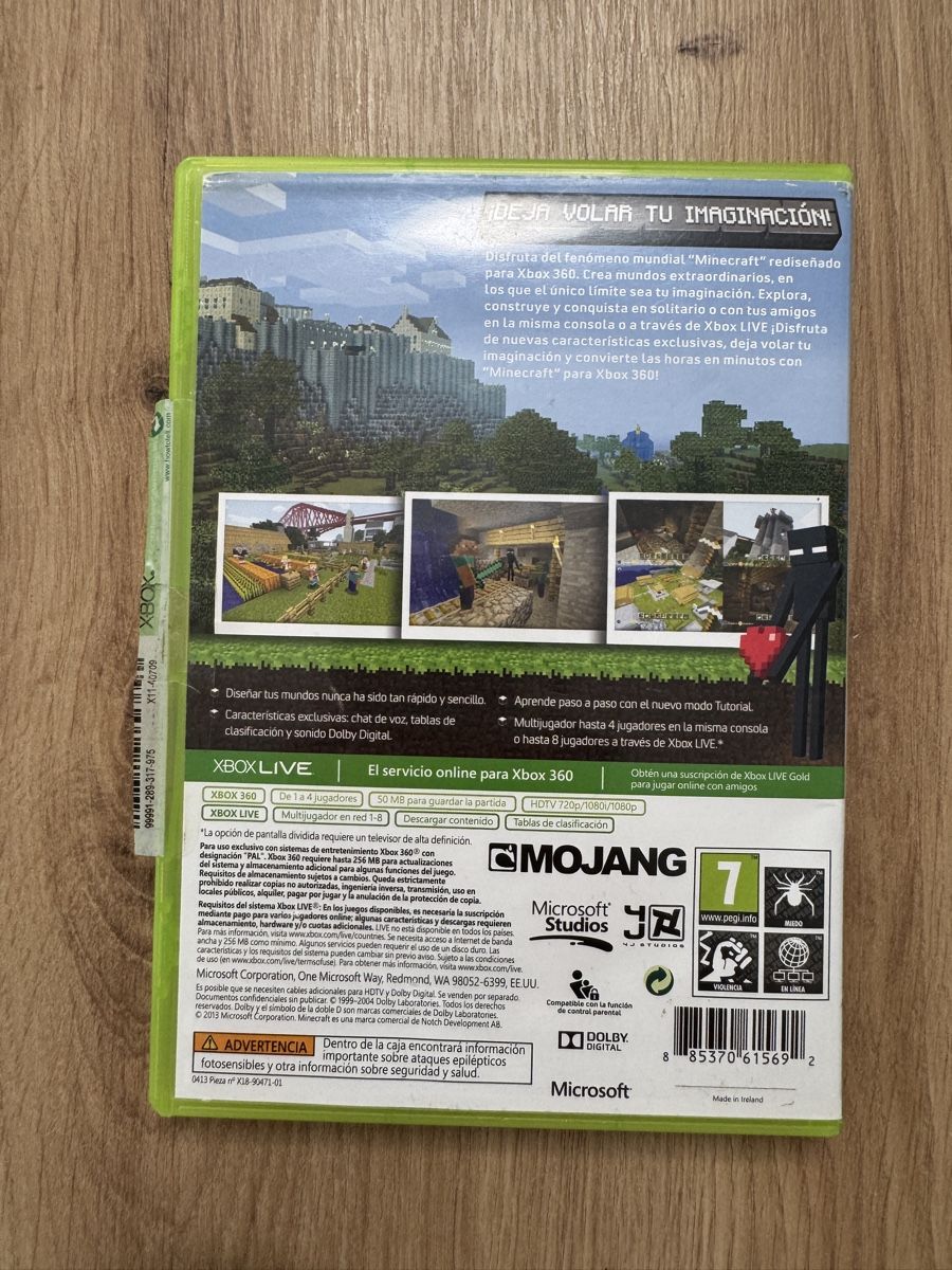 Microsoft Giochi: Minecraft Xbox 360 Edition Spiel gebraucht auf spanisch – Usato da Biberist venduto da etesummer 1