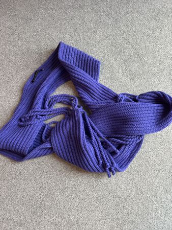 Marc Cain Schal, Winter Accessoire, Lila, Neuwertig
