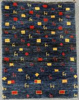 Wunderschöner Orientteppich Gabbeh 144x112.cm