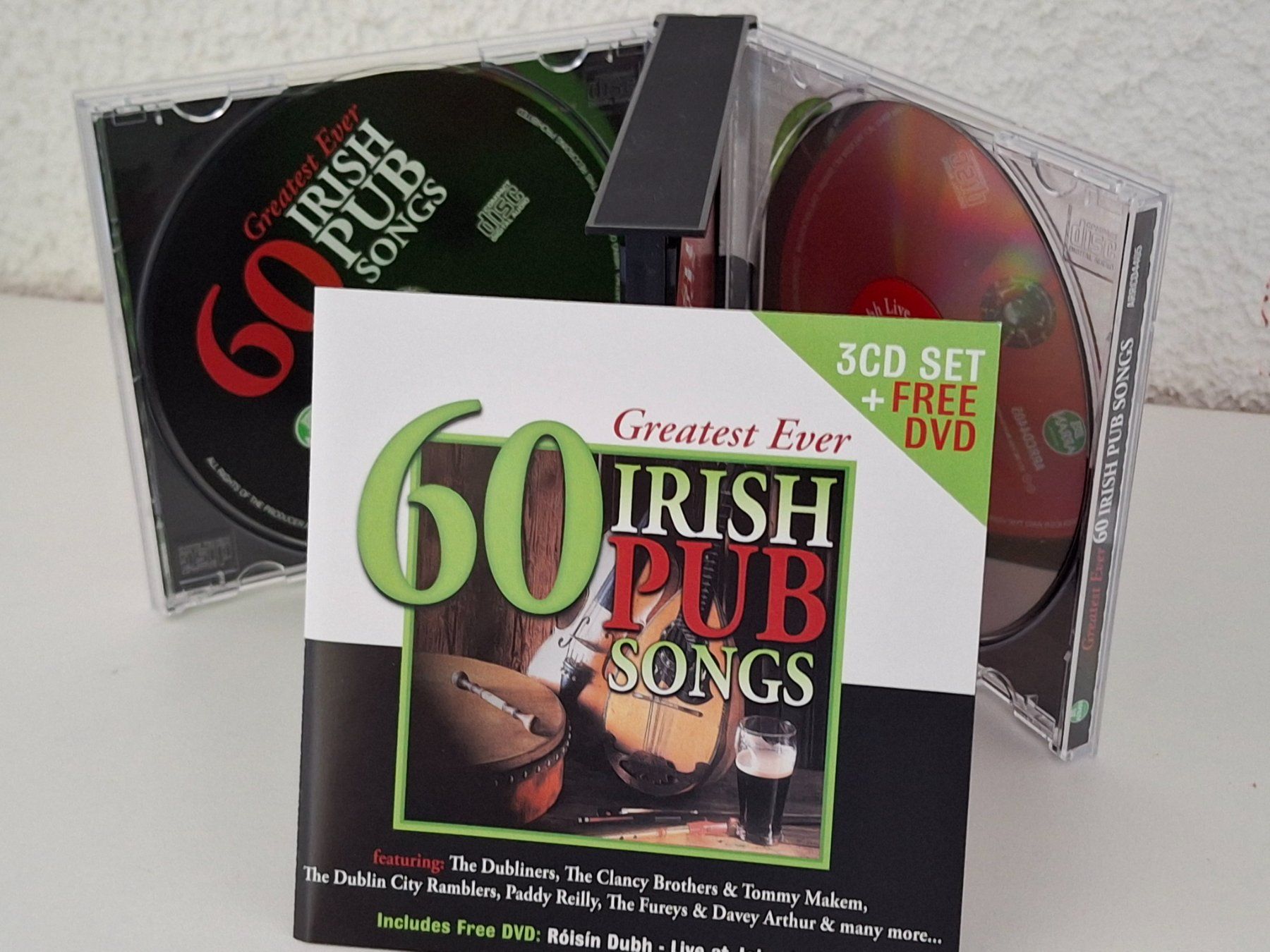 CD: 3CD + DVD  60 Irish Pub Songs – Usato da Aarberg venduto da Jackup1 2