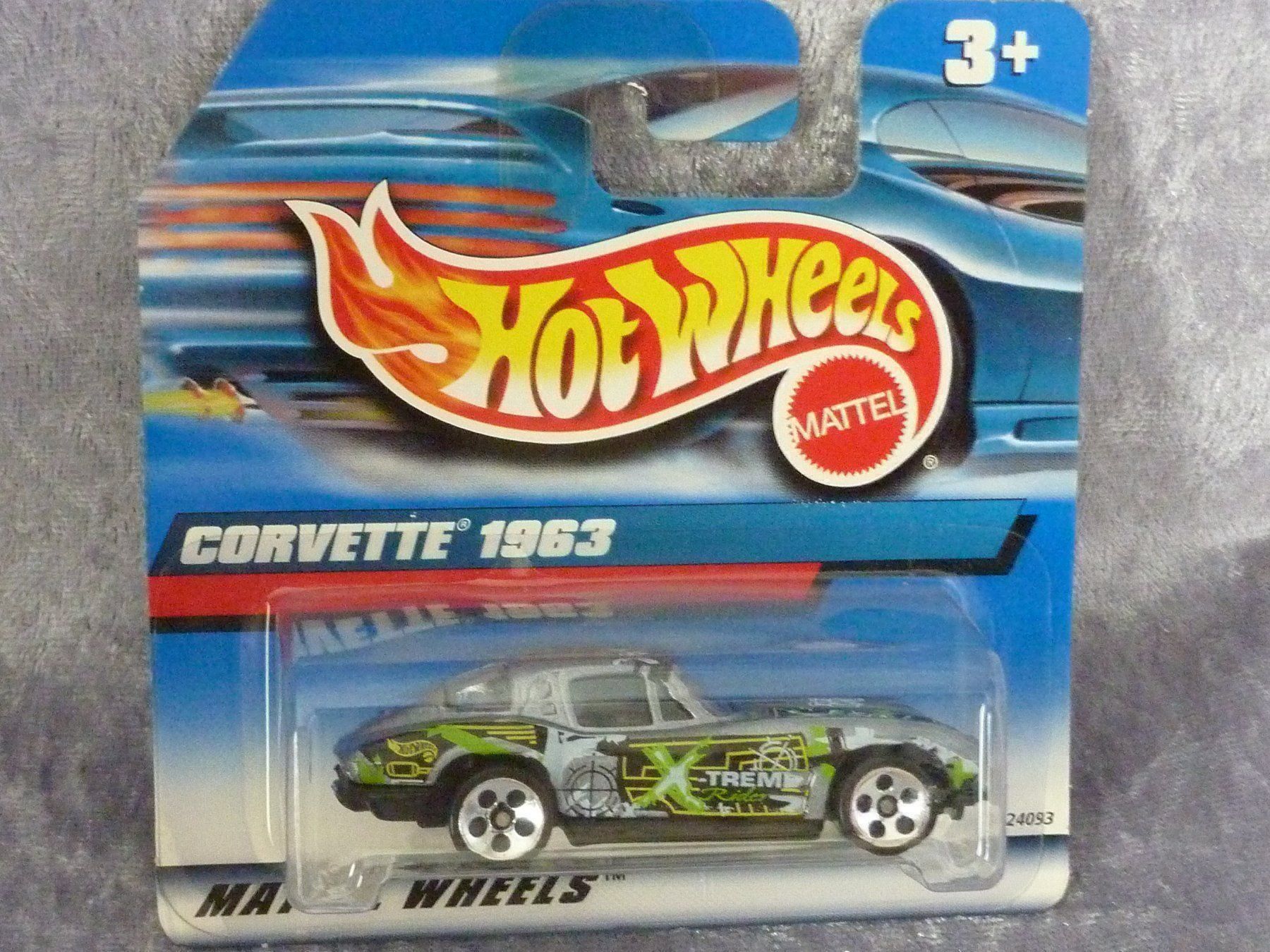 Hot Wheels Modellini d'auto: Chevy Corvette 63  1:64 – Nuovo e nell'imballaggio originale da Dürrenäsch venduto da modellautos4you 1