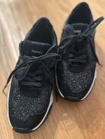 Esprit Damen Sneaker, Schwarz Glitzer, Grösse 37