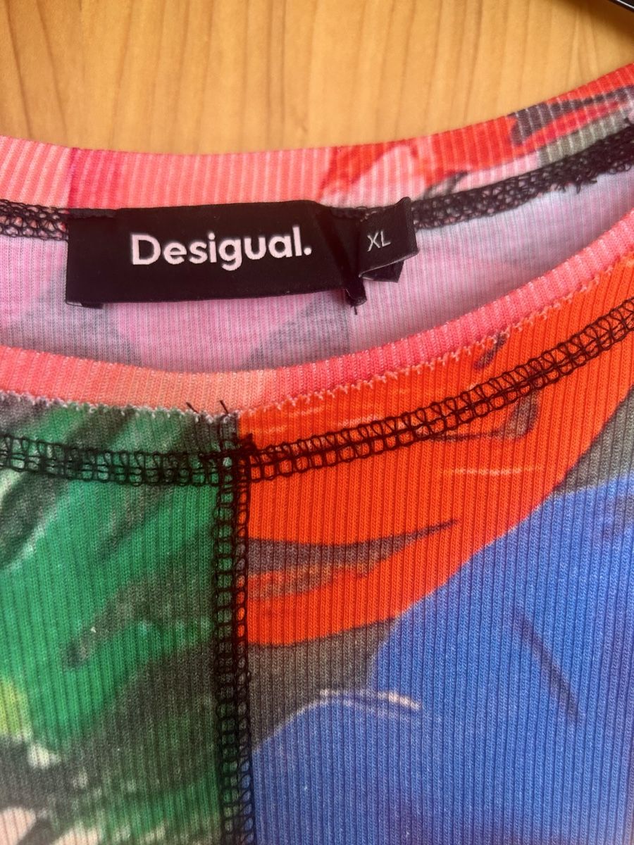 Vestiti: Desigual Jerseykleid Printed XL – Usato da chur venduto da corazon710 2