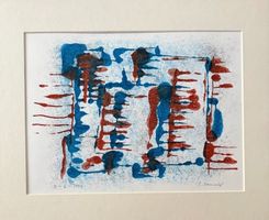 Raymond Dennler (1934) Lithographie Handsigniert
