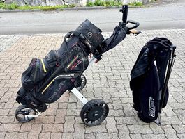 Top Golfset mit Elektro Trolley und Bag, Herren