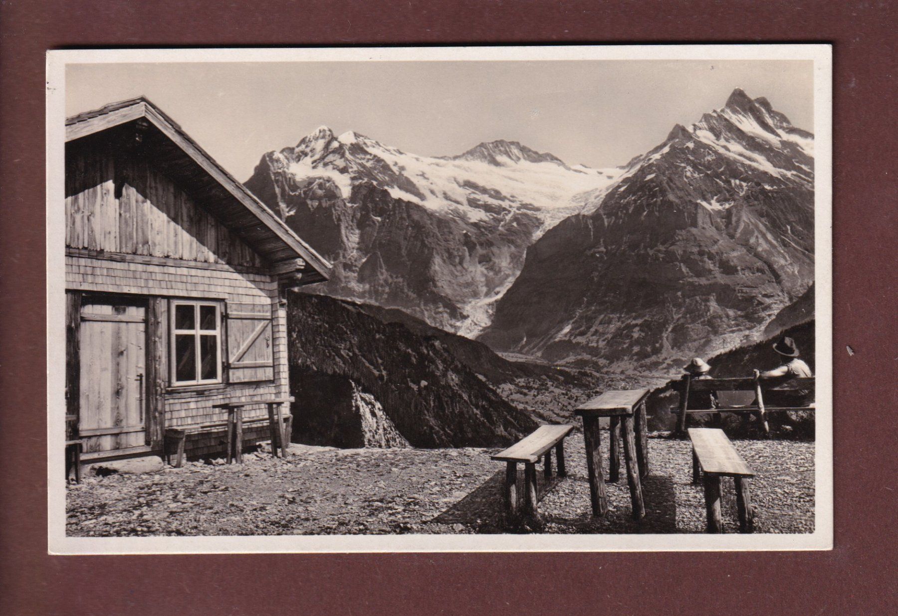 Cartoline postali: DAUBE - Schynige Platte – Usato da Pully venduto da nicecards