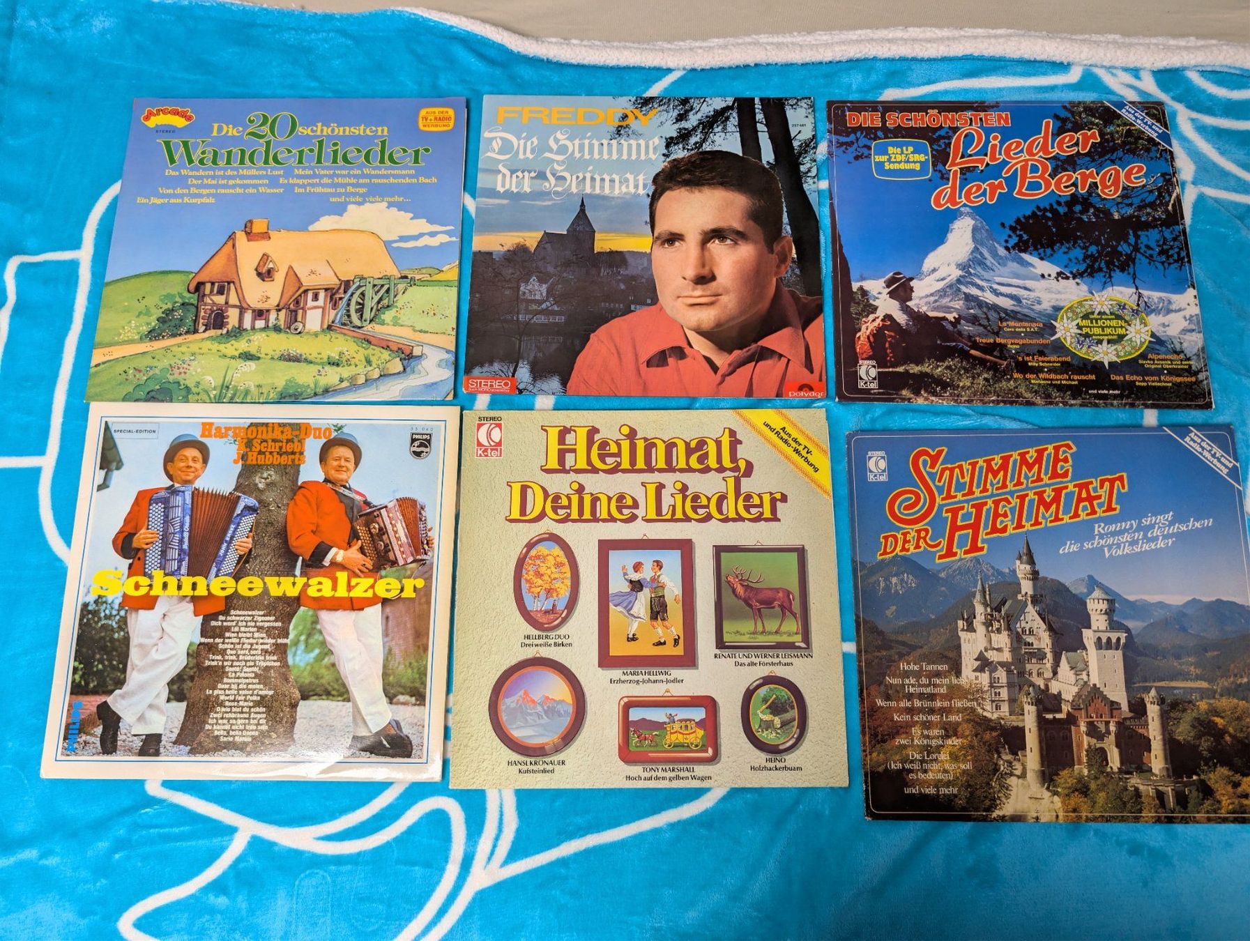 Schallplatten: Lot 15x Volksmusik, Wanderlieder & Schlager LP Vinyl – Gebraucht aus Frauenfeld von Momesz 2