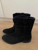 GORDON & BROS Paris Bottines cuir noir daim 40