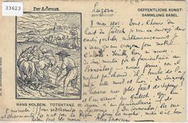 Basel - Hans Hollbein - Totentanz - Der Ackermann - Kunst