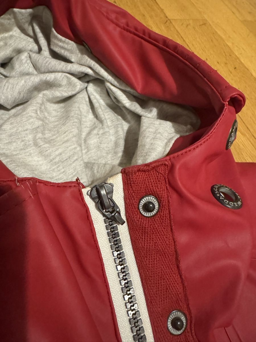 Lotti di vestiti: Parka Schmuddelwedda rouge, imperméable et polaire, Taille M – Usato da Romont / BE venduto da kotao 5
