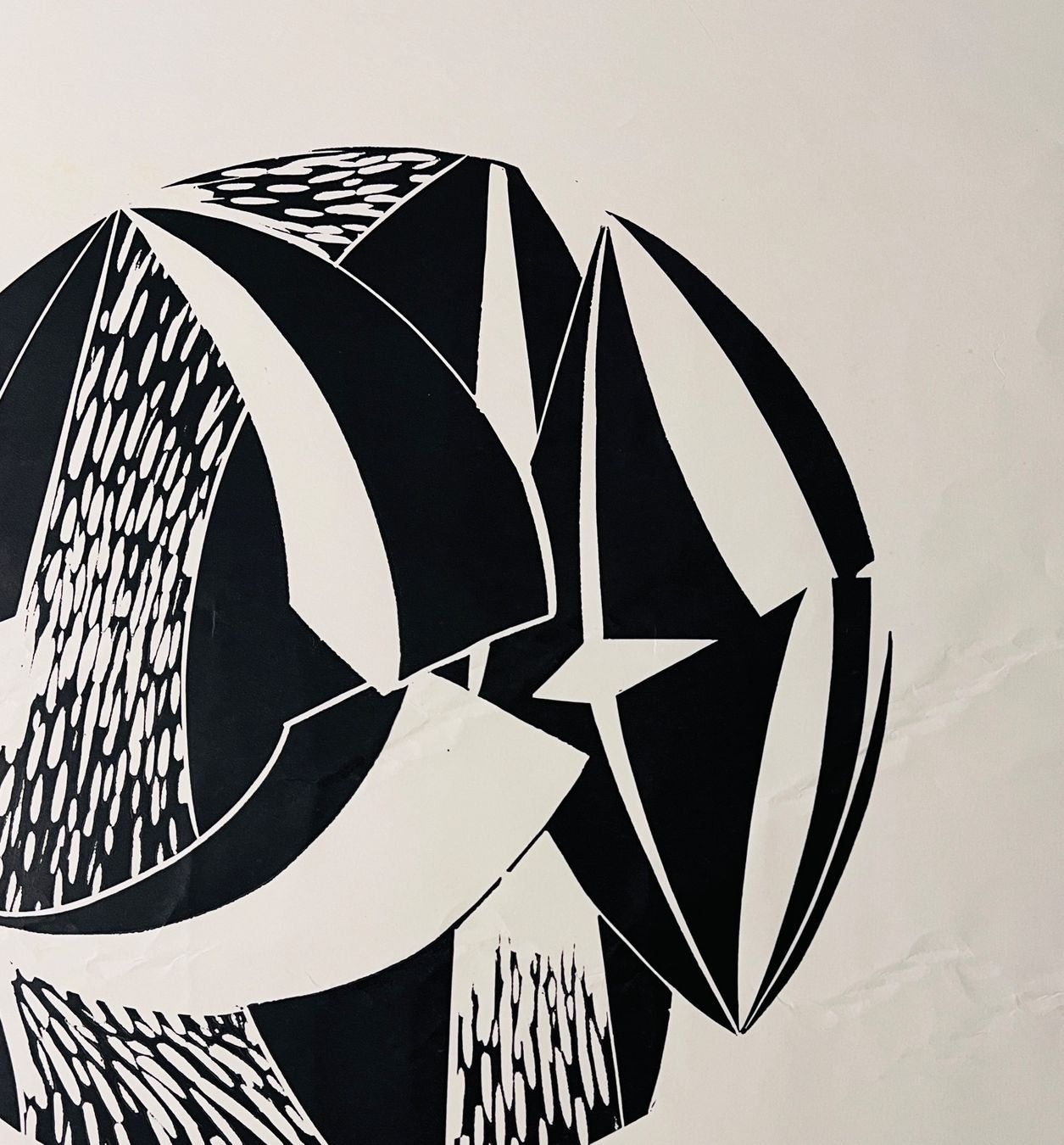 Xilografie: LINOL ODER HOLZSCHNITT UNLESERLICH SIGNIERT – Usato da Gersau venduto da grafik-kunst 4