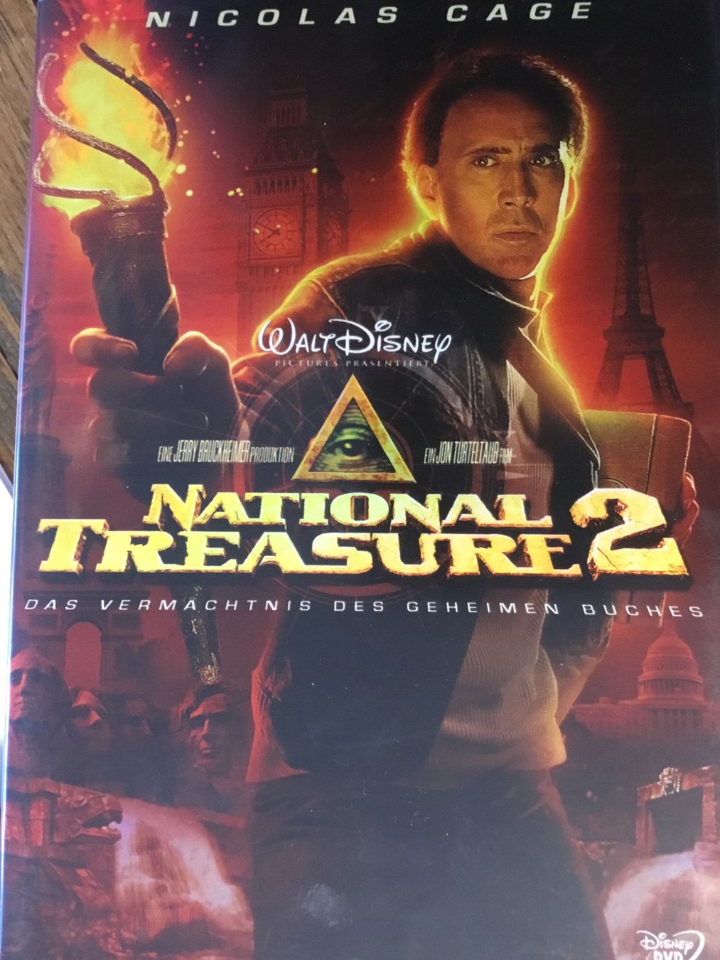Tutti i DVDs: National Treasure 2: Das Vermächtnis - DVD – Usato da Thierachern venduto da sweden08