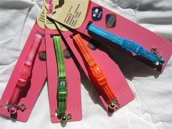 Leine & Halsband: Katzenhalsband Fancy Reflect grün – Neu und originalverpackt aus Schübelbach von Bemafaja
