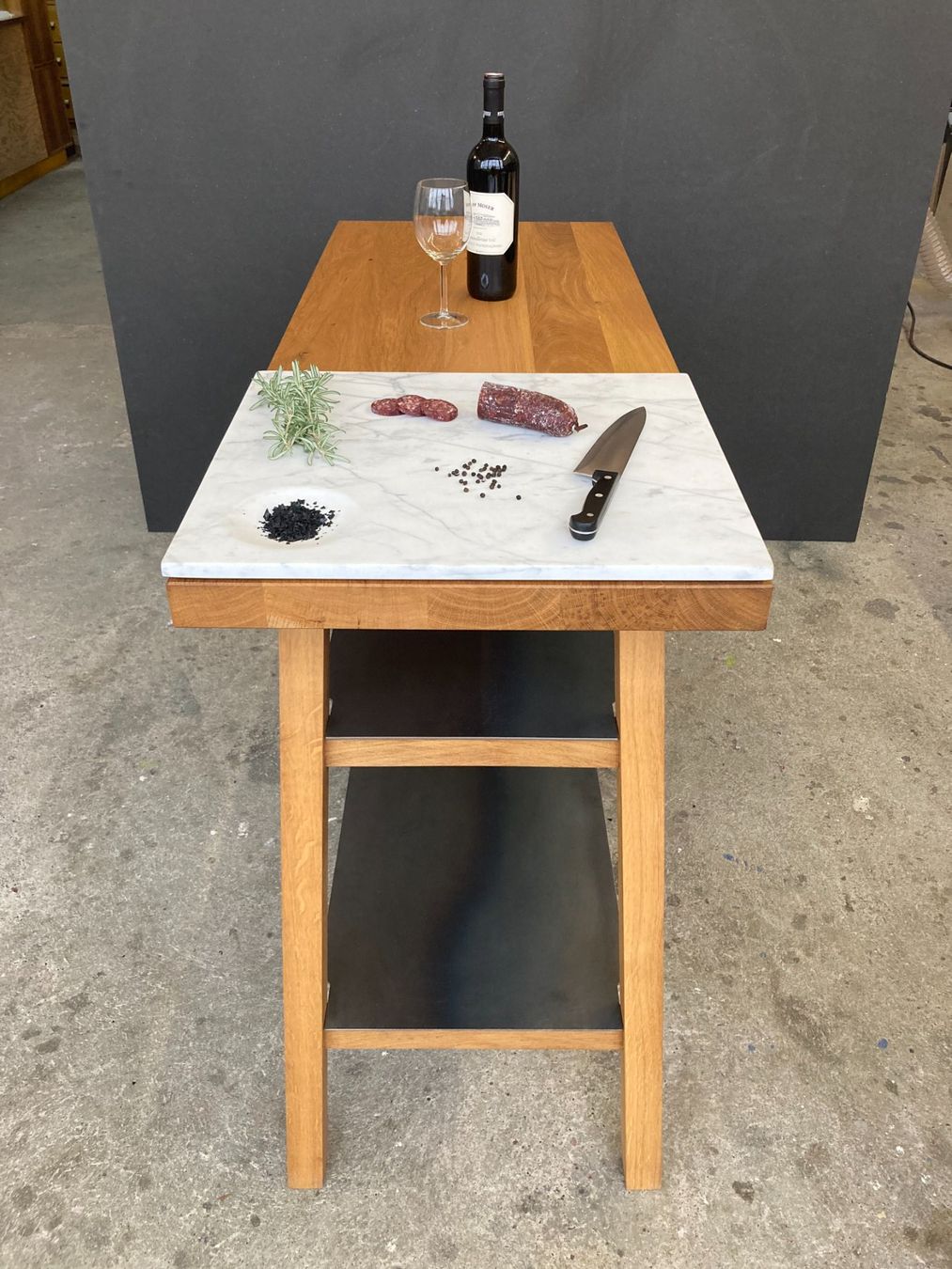 Cucine complete: Kochinsel, Schneidetisch – Nuovo (secondo la descrizione) da Läufelfingen venduto da b-form 6