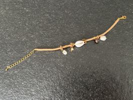 Armband Neu (Muschel,Perle,Tigerauge,Perlmutt)