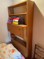 Mid Century Bettschrank Hochschrank für hinter dem Bett