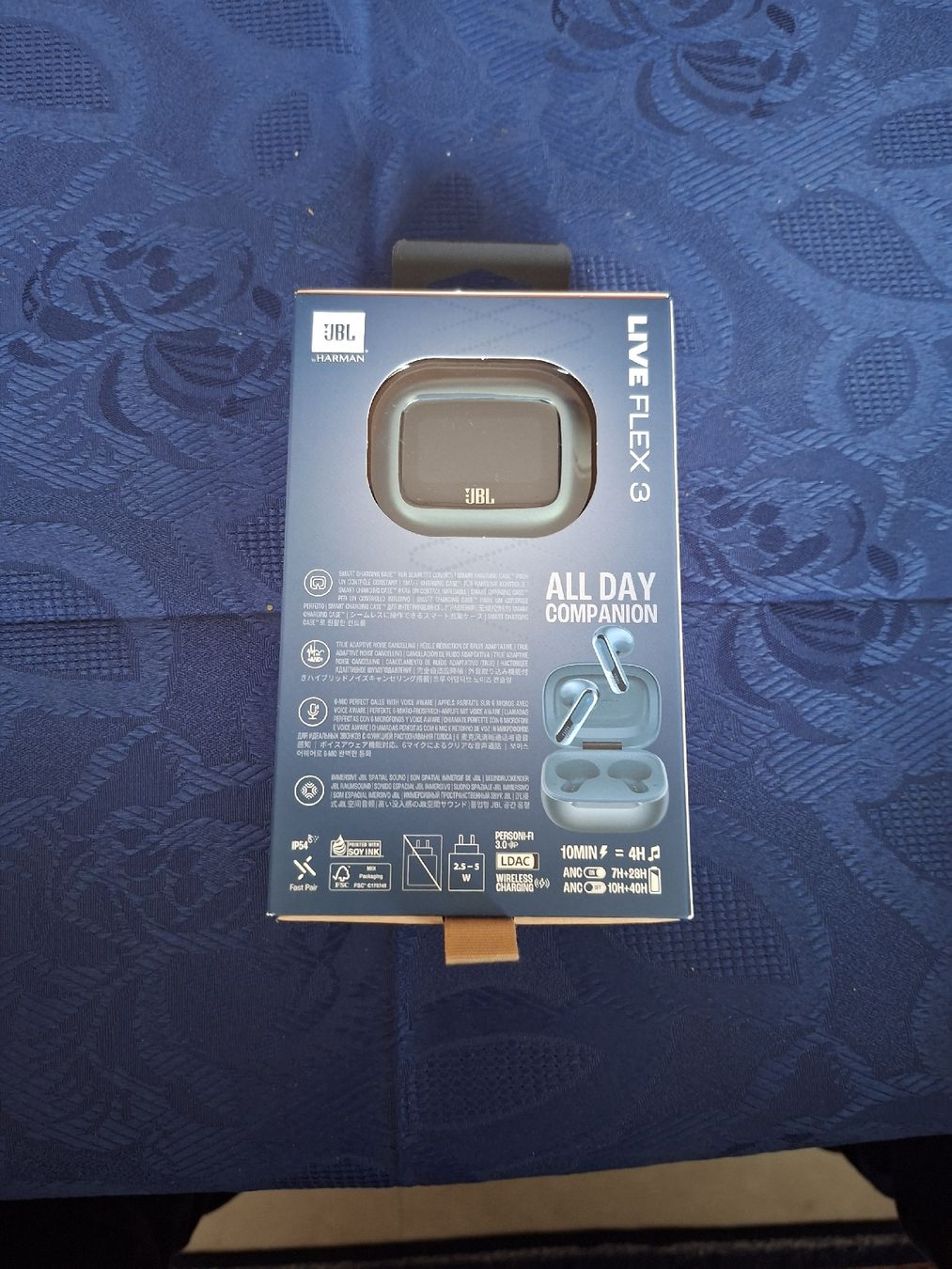 JBL Cuffie: JBL LIVE FLEX 3 Kopfhörer, blau, neuwertig – Nuovo (secondo la descrizione) da Marbach LU venduto da antanarivo 1