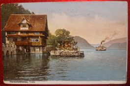 Vierwaldstättersee Treib 1907 Dampfschiff