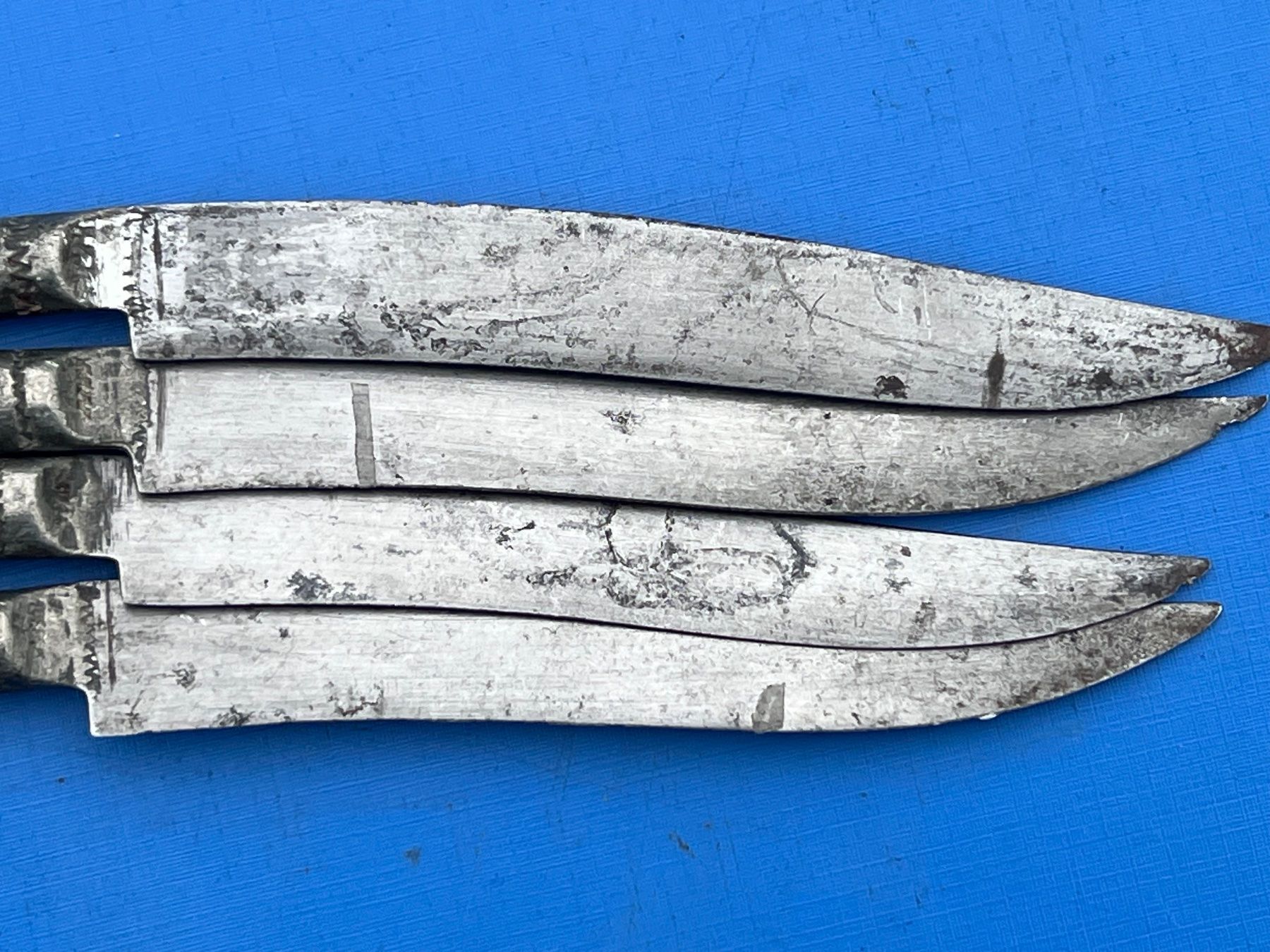 Besteck: 4 antike Sarajevo Messer 18 cm lang – Gebraucht aus Unterengstringen von  3