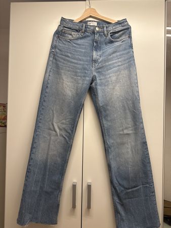 Zara Damen Jeans, Wide Leg, Gr. 38, Top Zustand für den Früh