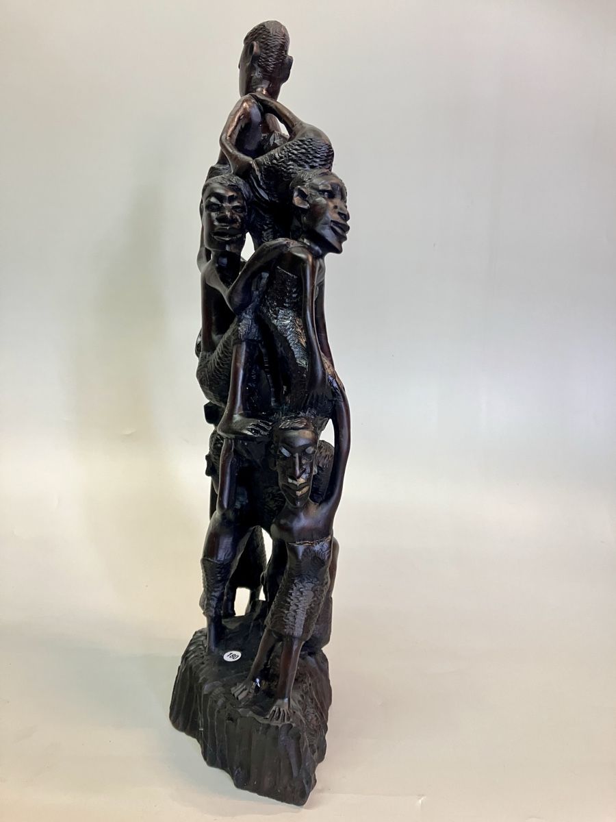 Sculture & Statue: Uiamaa Lebensbaum Figur aus Ebenholz – Usato da Horw venduto da luzernicus