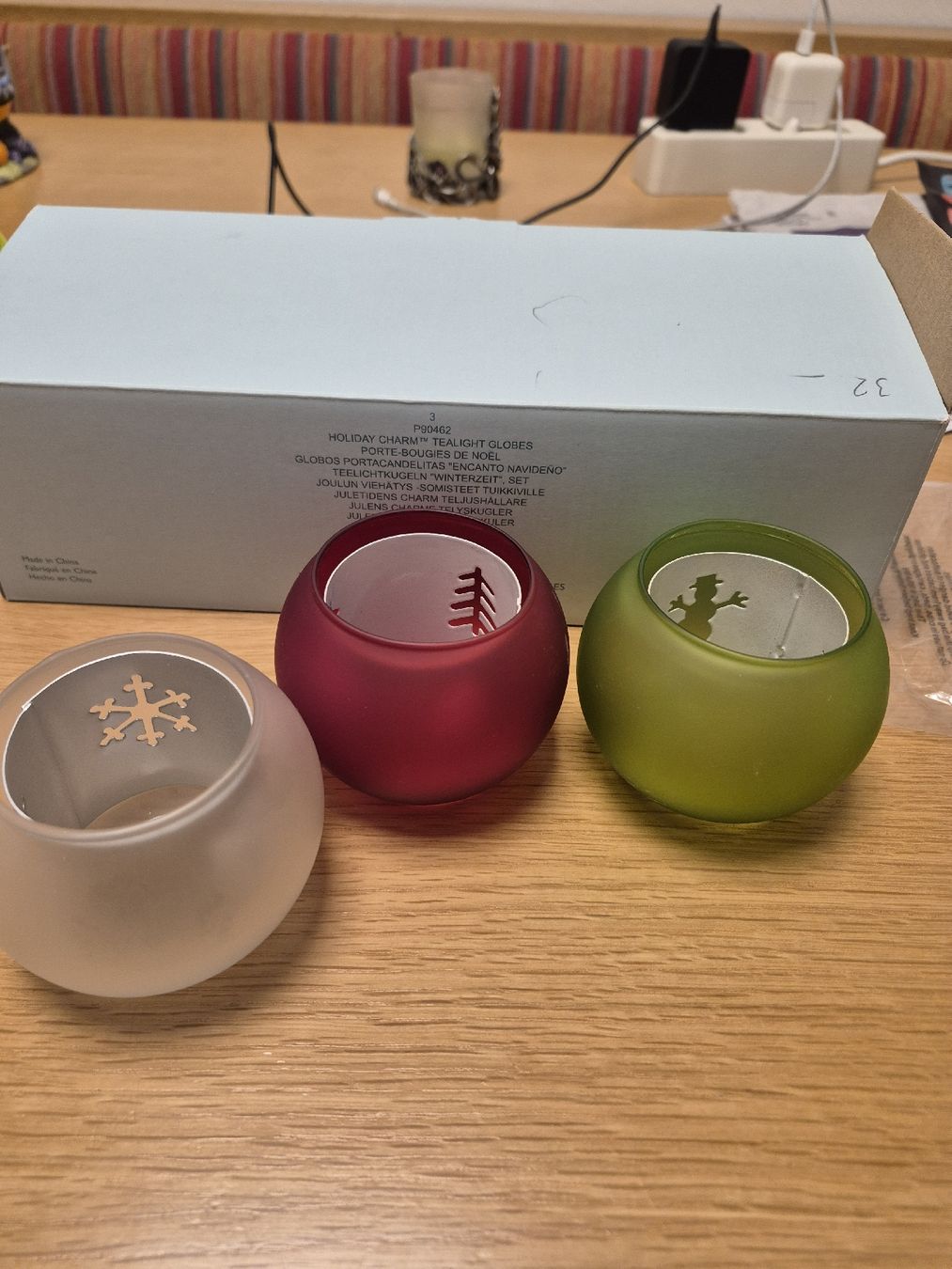 Partylite Tutte le decorazioni: partylite Teelichtkugeln winterzeit set – Nuovo (secondo la descrizione) da Buttikon SZ venduto da sefa02 3