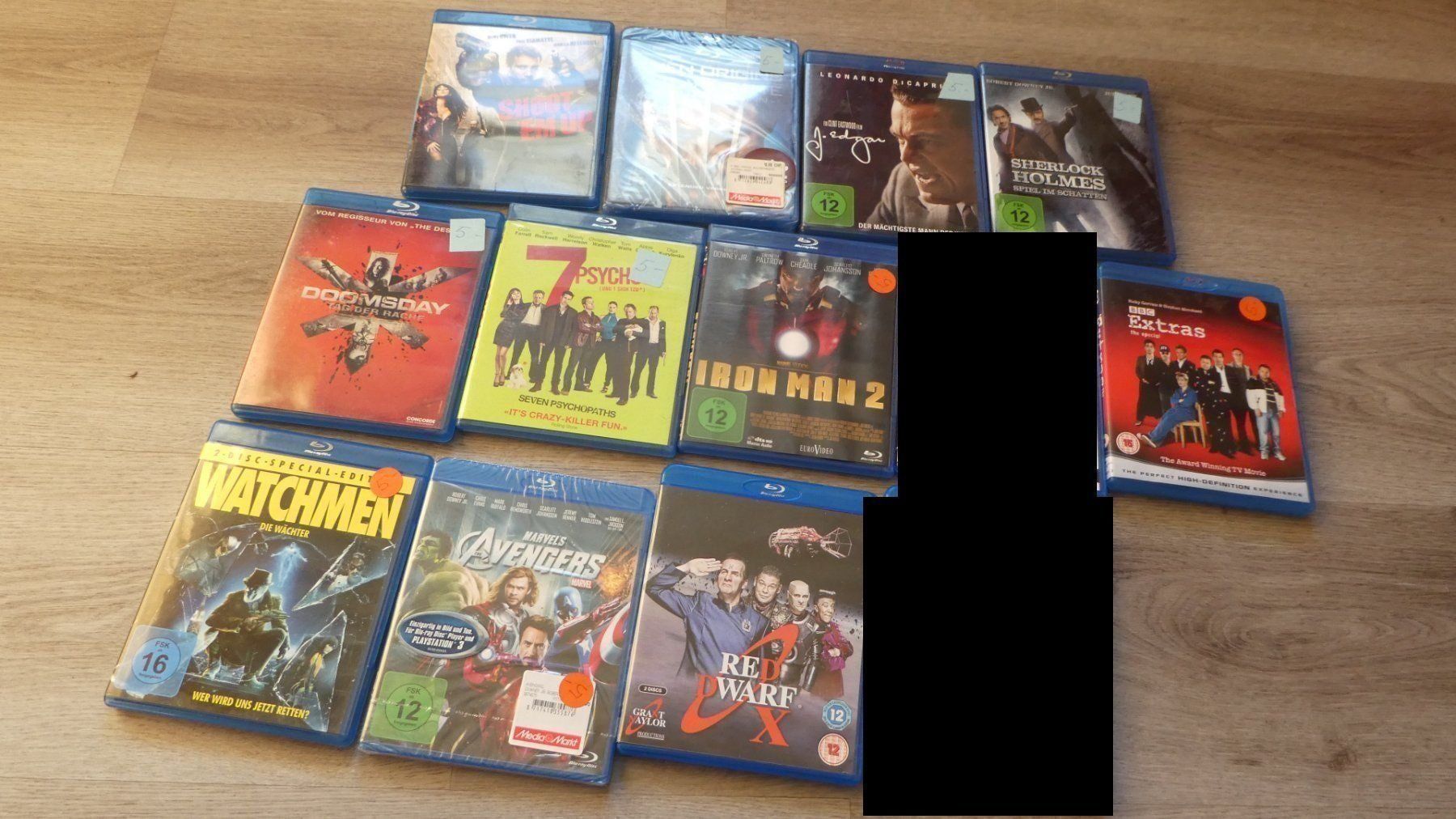 Alle DVDs: Sammlung Blu Ray (11 Stück) – Gebraucht aus Lausen von Vectrex1