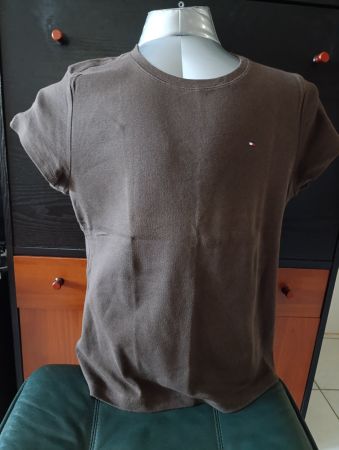 T-shirt Tommy Hilfiger marron