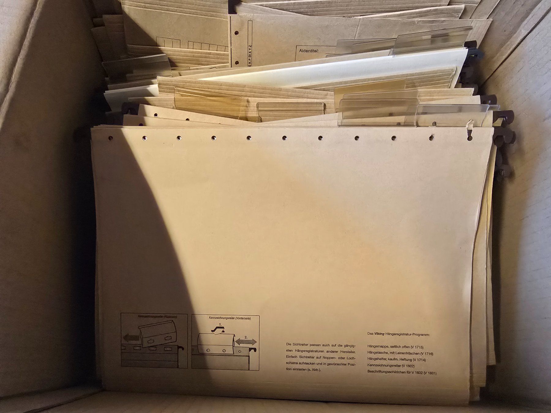 Raccoglitori: Posten gebrauchte Hängeregistermappen ab 1.- – Usato da KRINAU venduto da Mio_Liqstyle 2