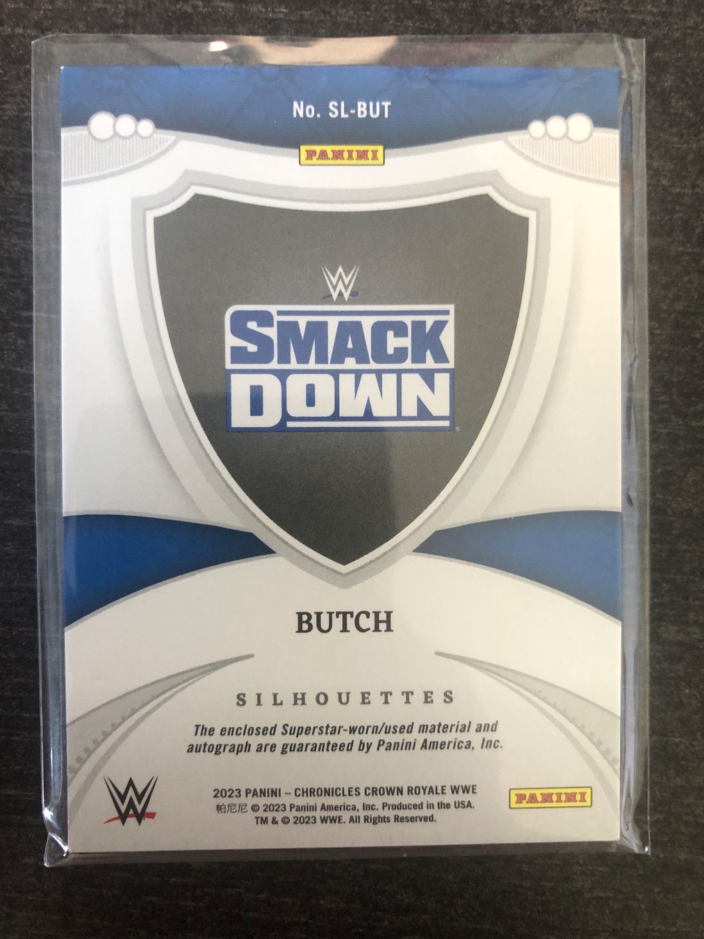 Topps Sammelbilder & Trading cards: Panini Crown Royal WWE Pete Dunne patch-auto 79/99 – Gebraucht aus Wangenried von Garagara 1