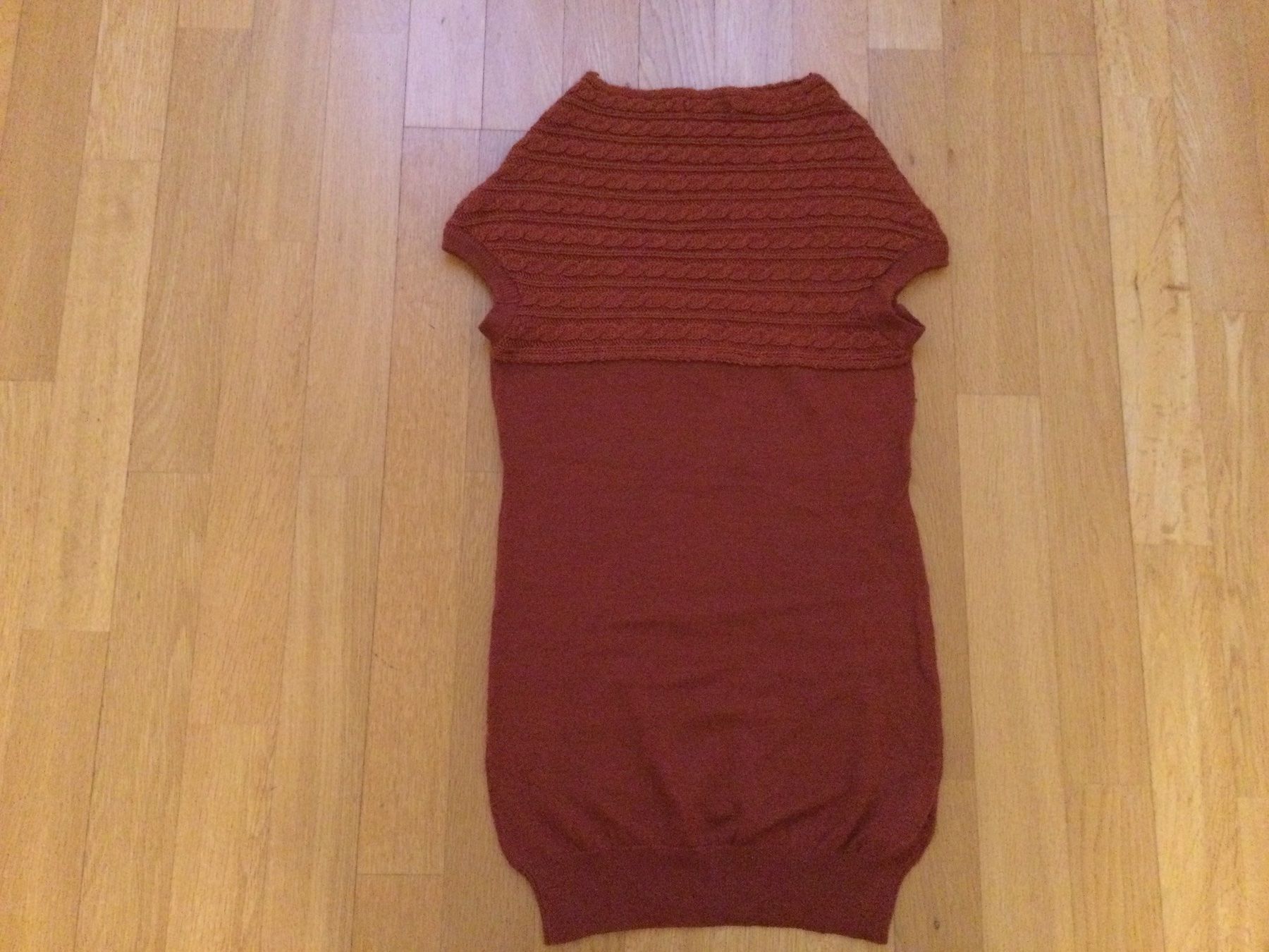 Mango Maglioni & Felpe: Langes kurzarm Pullover rostfarbig – Usato da Zürich venduto da Janakpur 1
