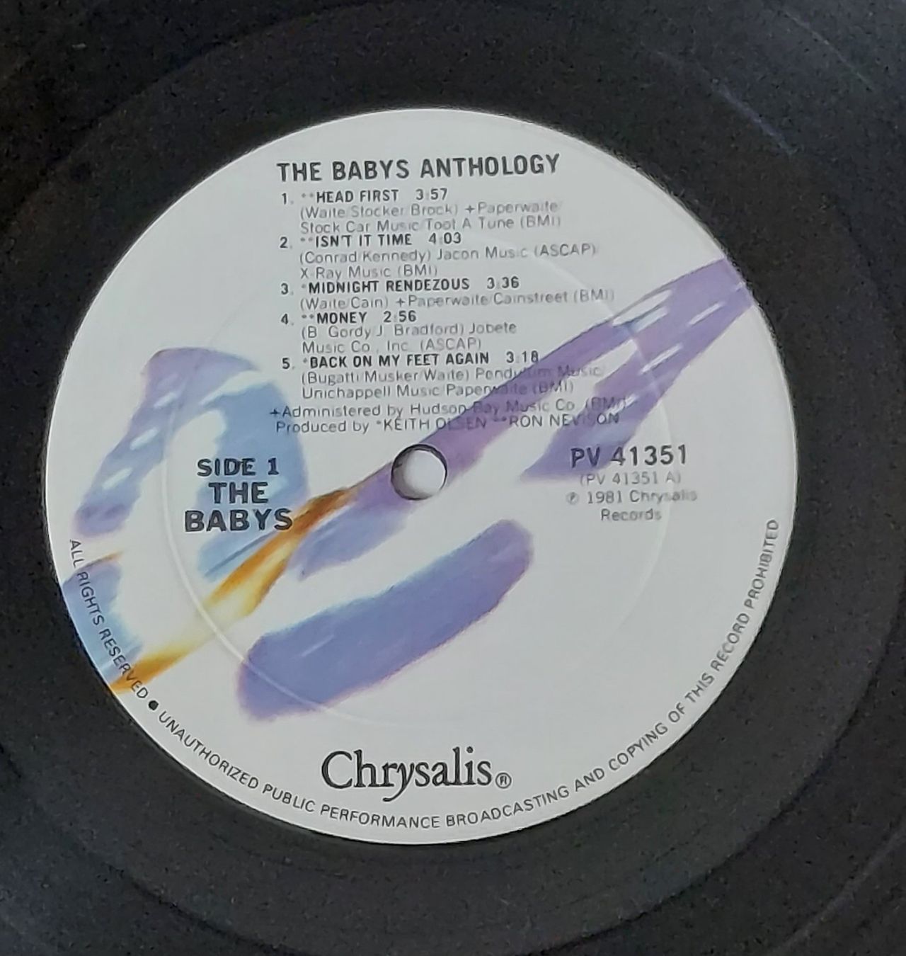 Dischi in vinile: LP - THE BABYS - ANTHOLOGY – Usato da Steckborn venduto da Quo7 1