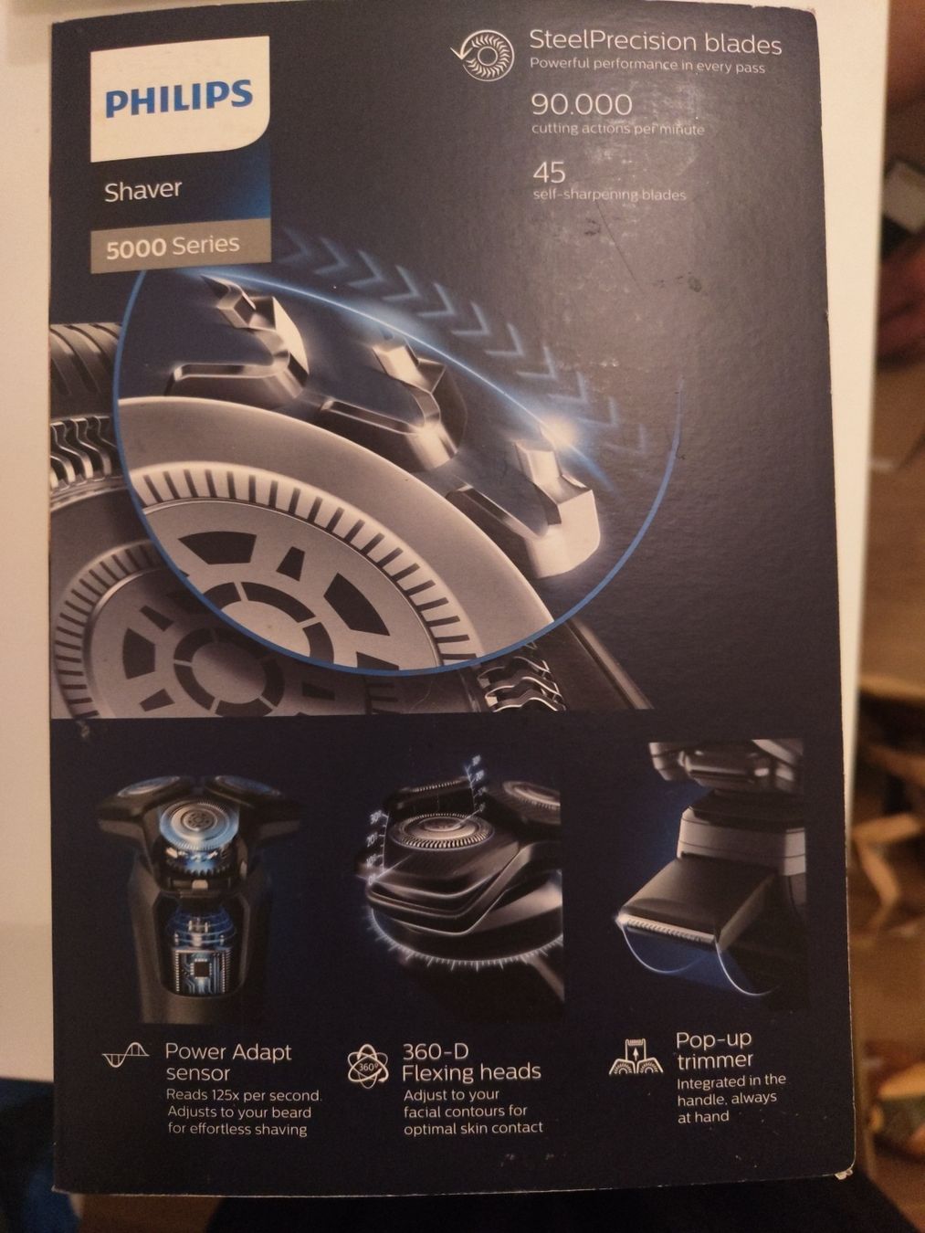 Philips Rasoi & Lamette da barba: Philips Rasierer Series 5000 mit Quick Clean Pod neu – Nuovo e nell'imballaggio originale da Lenggenwil venduto da OmeRion 1