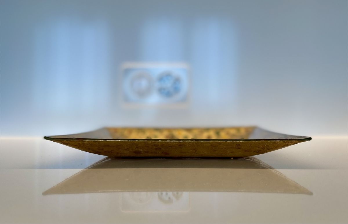 Piatti: Dekorationsteller aus Glas – Usato da Basel venduto da phidelitas 3