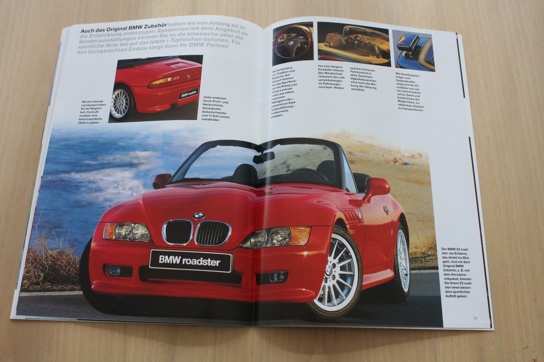 BMW Dokumente: BMW Z3 Roadster Prospekt 1995 – Gebraucht aus Wikon von erwin400 8