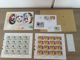 Briefmarken "Hans Falk" Vernissage 8. Mai 2002