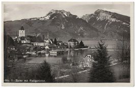 Spiez mit Ralligstöcke, gelaufen 1931