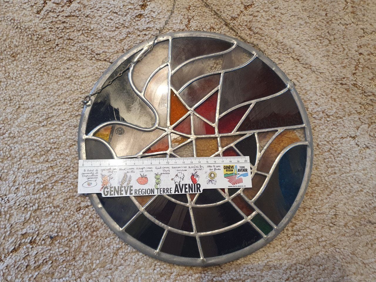 Tutte le decorazioni: Vintage vitraille 25 ans UBS – Usato da Bernex venduto da Mardone 3