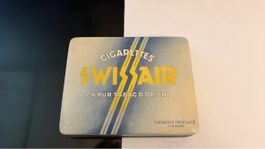 Vintage Swissair Zigaretten Dose - Seltenes Sammlerstück