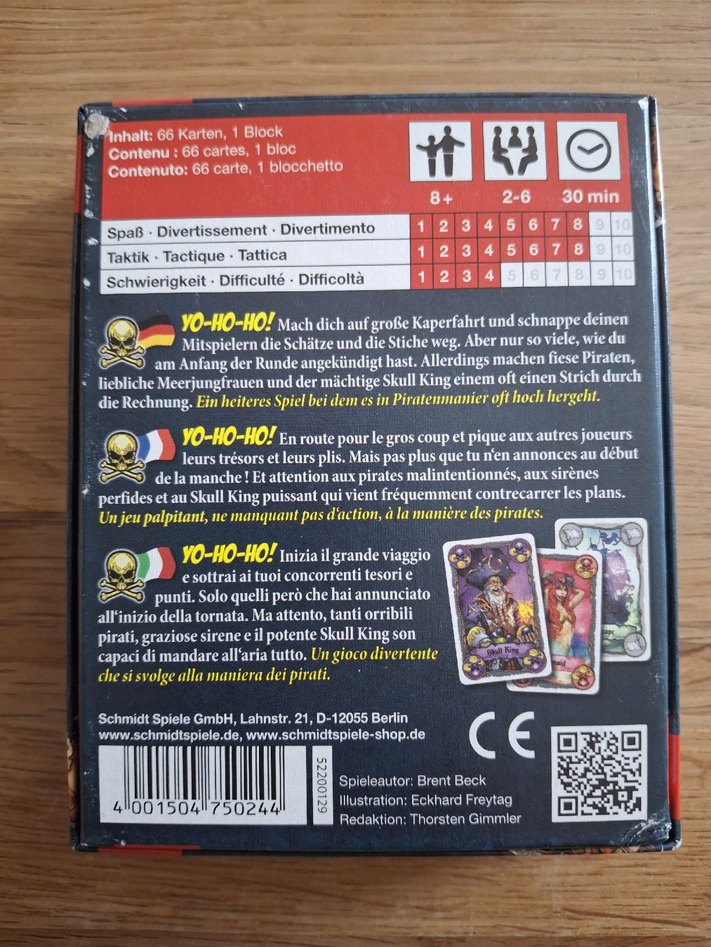 Jeux: Skull King – D'occasion à Zürich par Vordermannd86 1