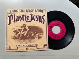 KING EARL BOOGIE BAND rare Plastic Jesus Single Kult 70's