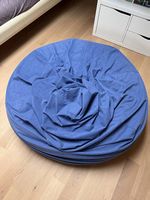 Grosser Sitzsack blau