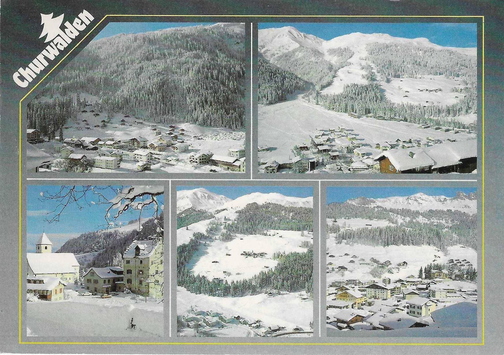 Cartoline postali: Churwalden GR – Usato da Rothrist venduto da Stranglehold