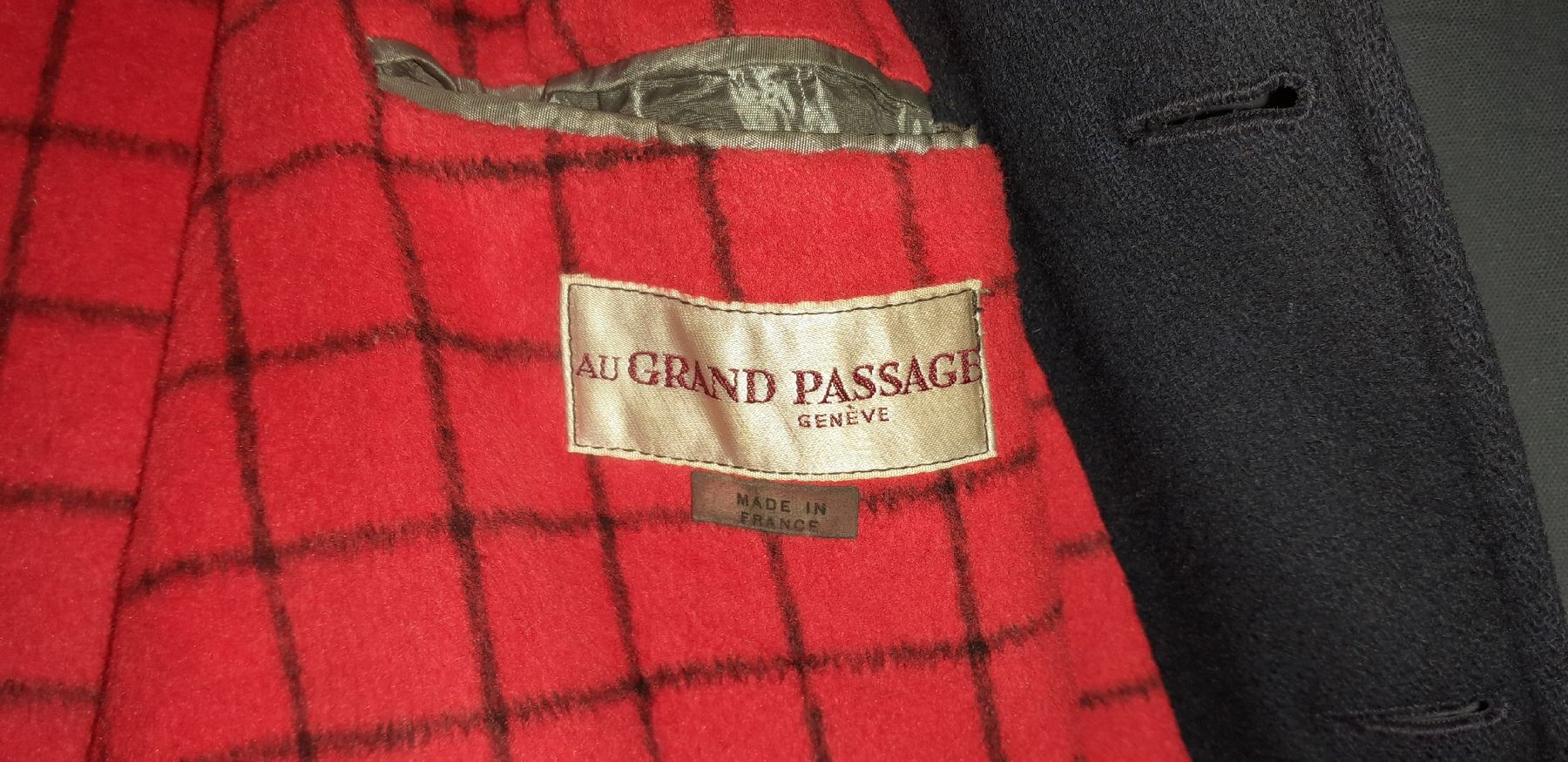 Cappotti: Caban laine L vintage – Usato da Lausanne venduto da Esbraf1 2