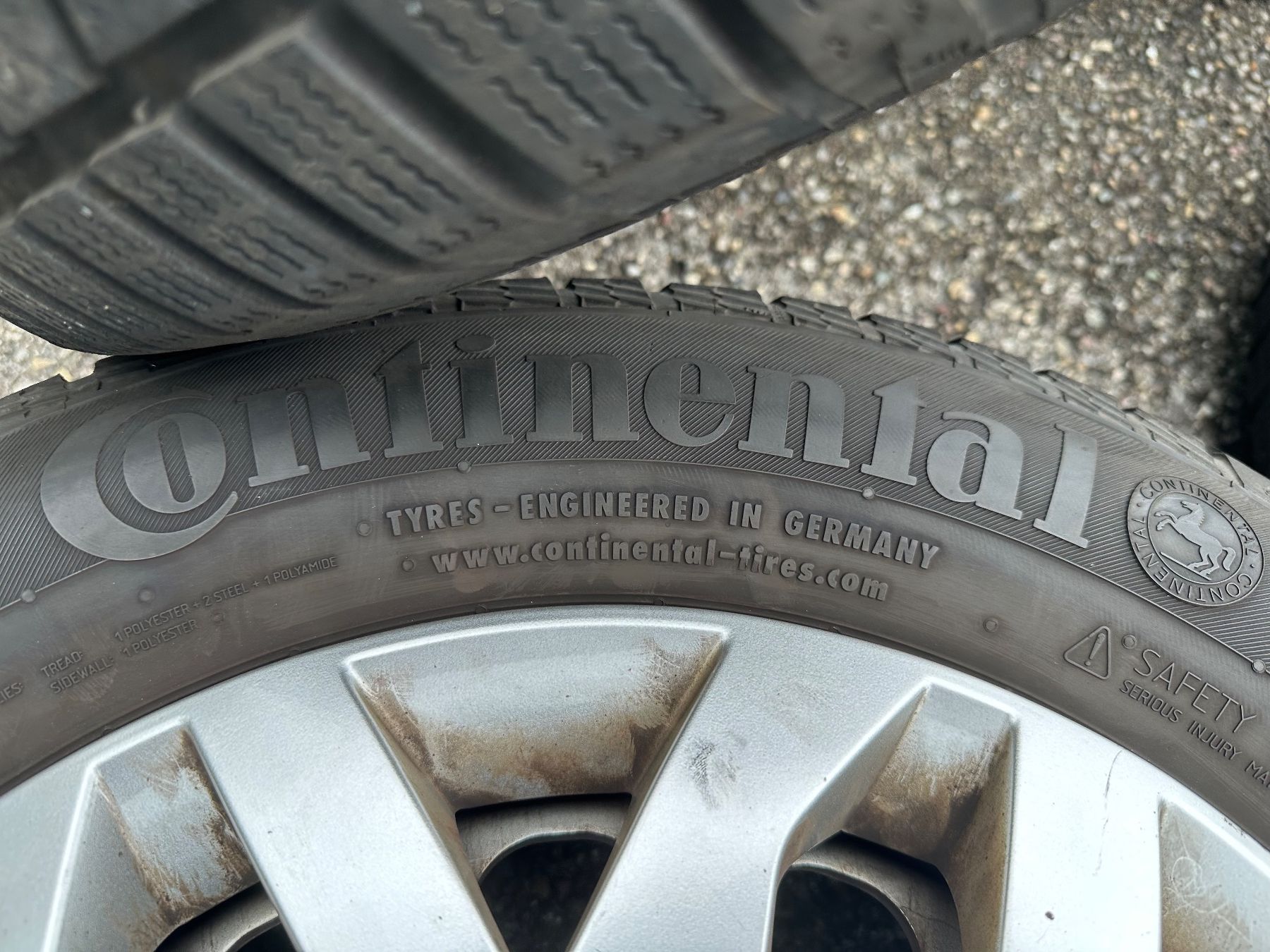 Continental Pneumatici & Ruote complete: Citroen Kompletteäder – Usato da tann venduto da M-Performance 5